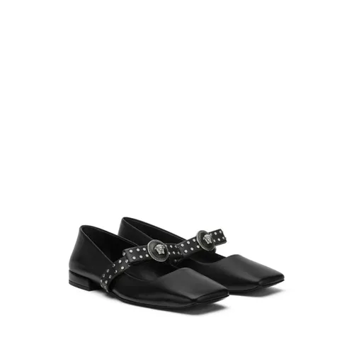 Shoes > Flats > Ballerinas - - Versace - Modalova