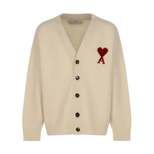 Knitwear > Cardigans - - Ami Paris - Modalova