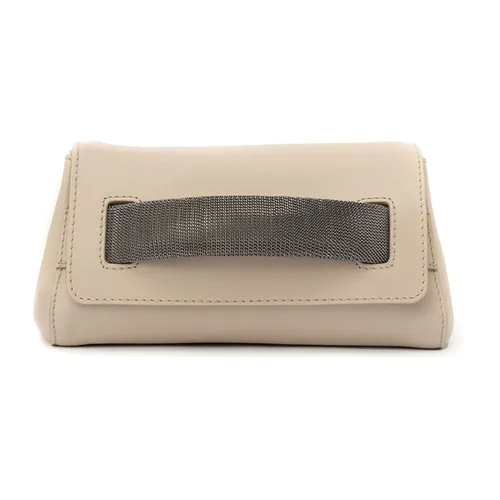 Orciani - Bags > Clutches - Beige - Orciani - Modalova