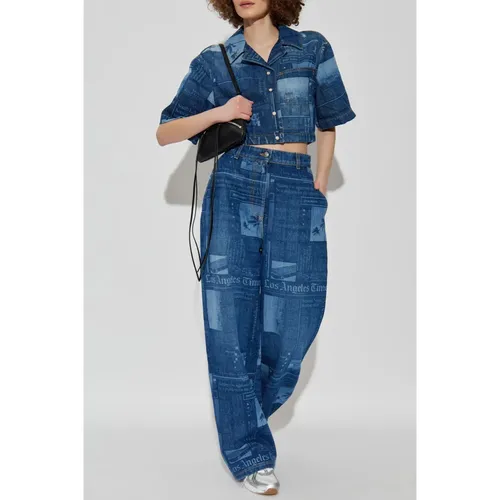 Jeans > Loose-fit Jeans - - Palm Angels - Modalova