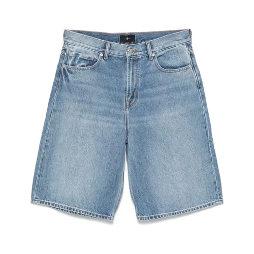 Shorts > Denim Shorts - - 7 For All Mankind - Modalova