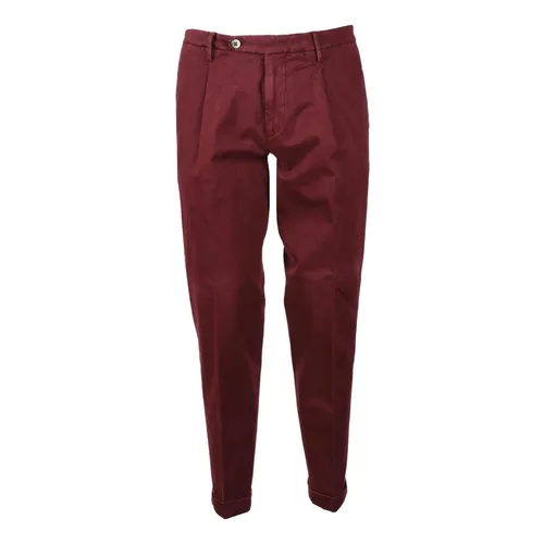 Trousers > Slim-fit Trousers - - Michele Carbone - Modalova