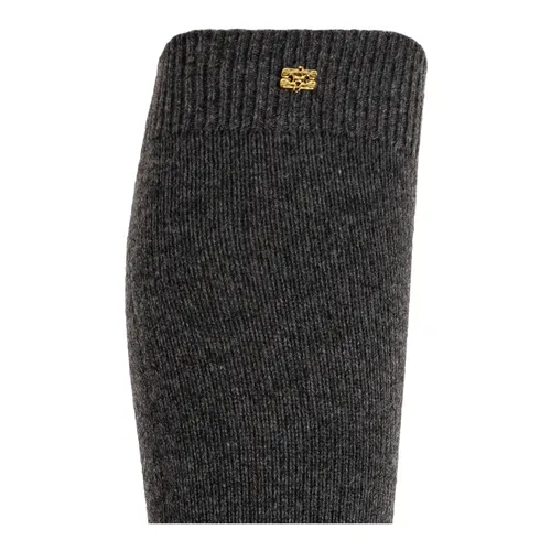 Ganni - Underwear > Socks - Gray - Ganni - Modalova