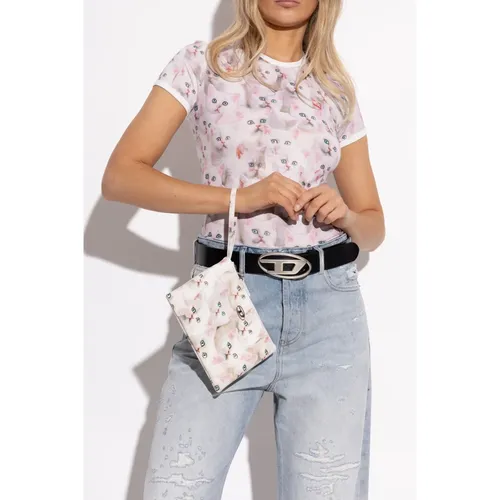 Diesel - Bags > Clutches - White - Diesel - Modalova