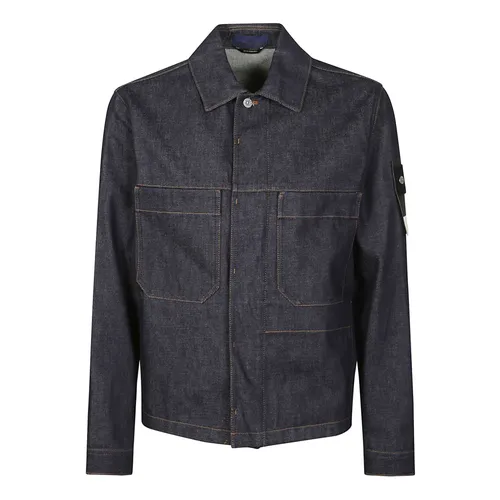 Jackets > Denim Jackets - - Stone Island - Modalova