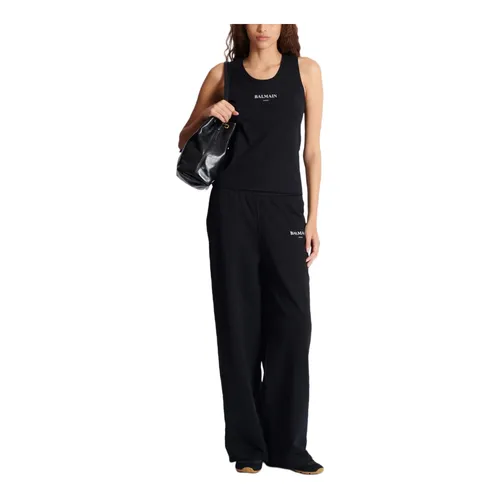 Tops > Sleeveless Tops - - Balmain - Modalova