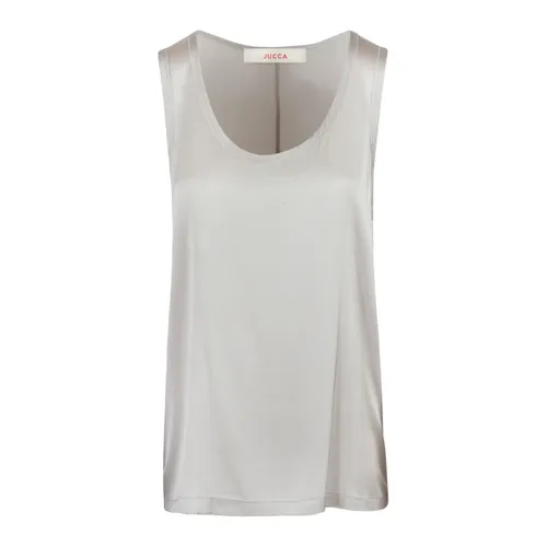 Tops > Sleeveless Tops - - Jucca - Modalova