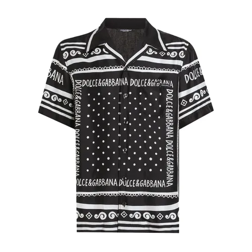Shirts > Short Sleeve Shirts - - Dolce & Gabbana - Modalova