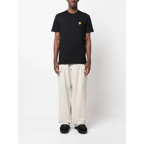 Versace - Tops > T-Shirts - Black - Versace - Modalova