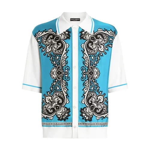 Shirts > Short Sleeve Shirts - - Dolce & Gabbana - Modalova