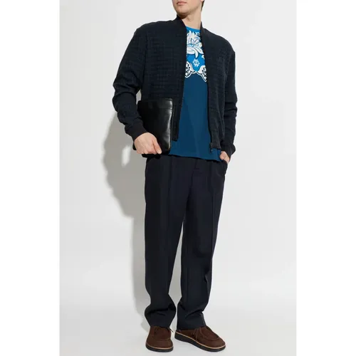 Etro - Tops > T-Shirts - Blue - Etro - Modalova