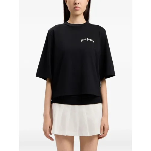 Tops > T-Shirts - - Palm Angels - Modalova