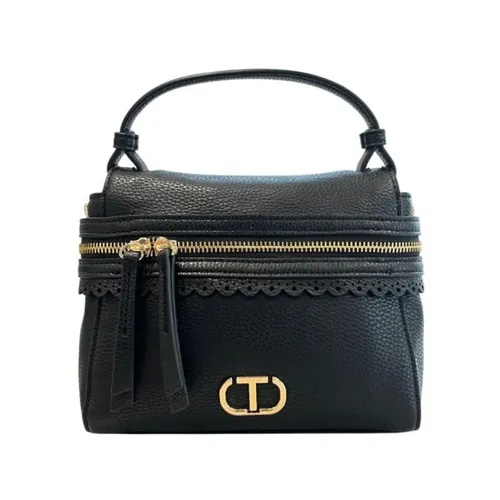 Twinset - Bags > Handbags - Black - Twinset - Modalova