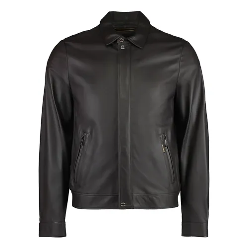 Jackets > Leather Jackets - - Moorer - Modalova