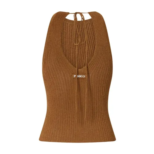 Tops > Sleeveless Tops - - Pinko - Modalova