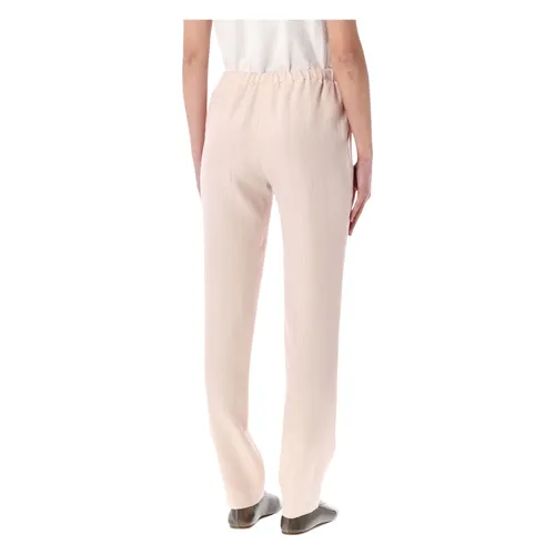 Trousers > Straight Trousers - - Loulou Studio - Modalova
