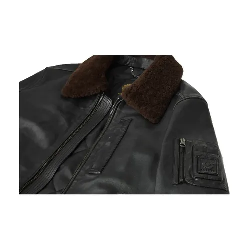 Jackets > Leather Jackets - - Belstaff - Modalova