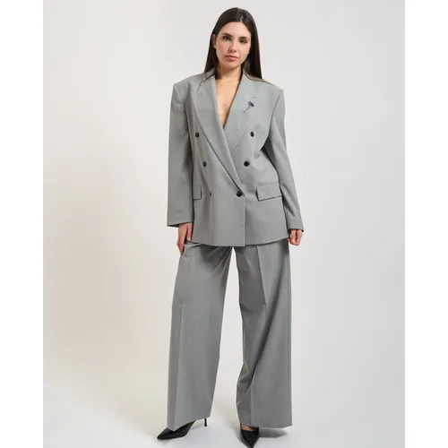 Hugo - Jackets > Blazers - Gray - Hugo - Modalova