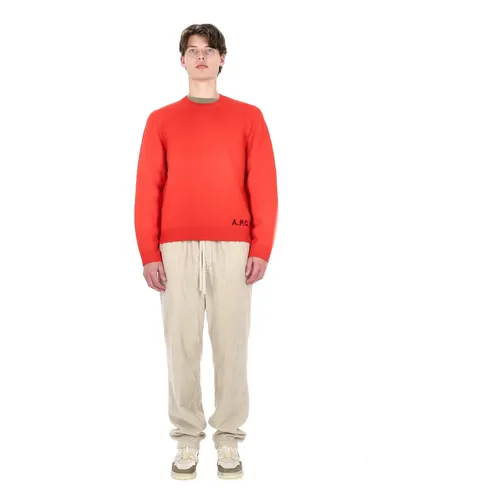Knitwear > Round-neck Knitwear - - A.p.c. - Modalova