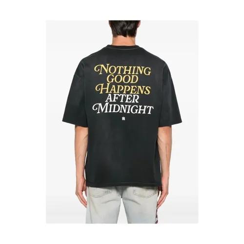 Amiri - Tops > T-Shirts - Black - Amiri - Modalova