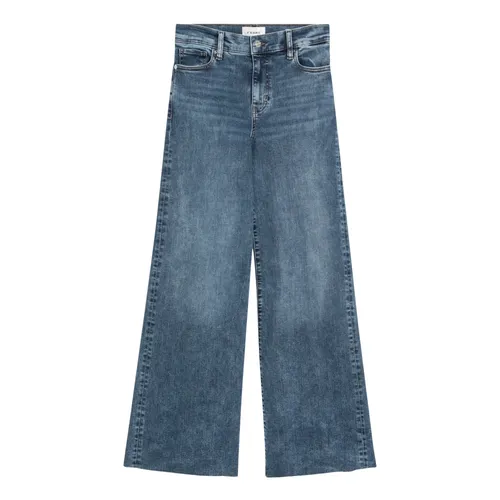 Frame - Jeans > Wide Jeans - Blue - Frame - Modalova