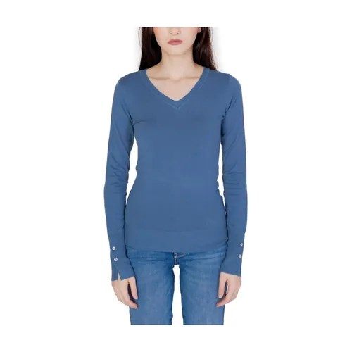 Knitwear > V-neck Knitwear - - Guess - Modalova