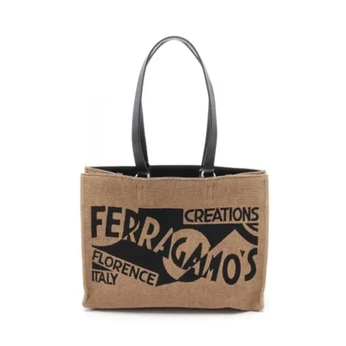 Pre-owned > Pre-owned Bags > Pre-owned Tote Bags - - Salvatore Ferragamo Pre-owned - Modalova