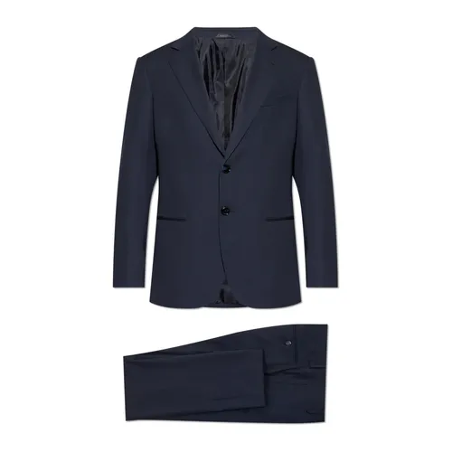Suits > Suit Sets > Single Breasted Suits - - Giorgio Armani - Modalova