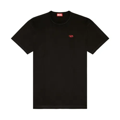 Diesel - Tops > T-Shirts - Black - Diesel - Modalova
