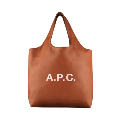 A.p.c. - Bags > Tote Bags - Brown - A.p.c. - Modalova