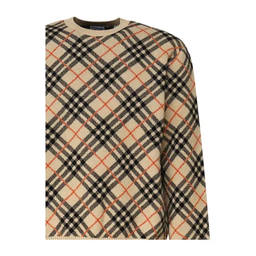 Knitwear > Round-neck Knitwear - - Burberry - Modalova