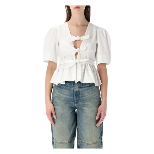Blouses & Shirts > Blouses - - Ganni - Modalova