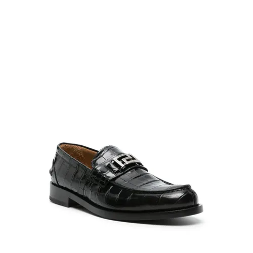 Shoes > Flats > Loafers - - Versace - Modalova