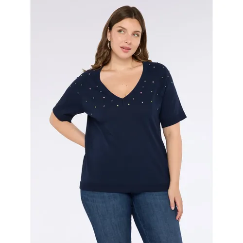 Knitwear > V-neck Knitwear - - Fiorella Rubino - Modalova