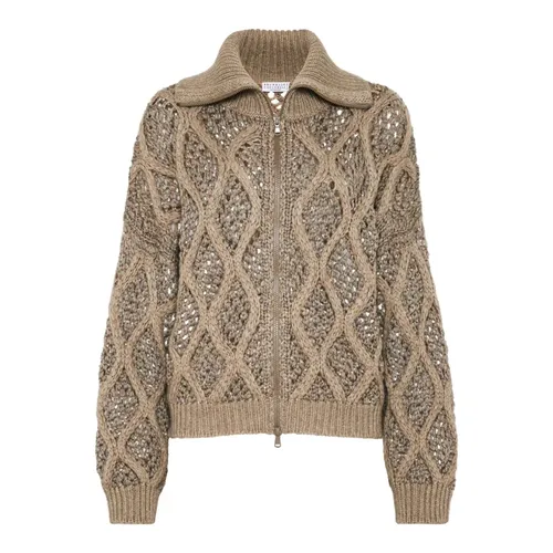 Knitwear > Cashmere Knitwear - - Brunello Cucinelli - Modalova