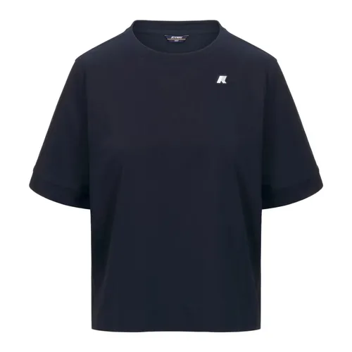 K-Way - Tops > T-Shirts - Blue - K-Way - Modalova
