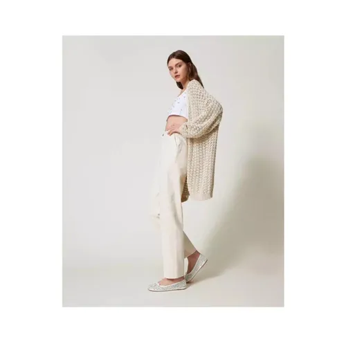 Trousers > Wide Trousers - - Twinset - Modalova