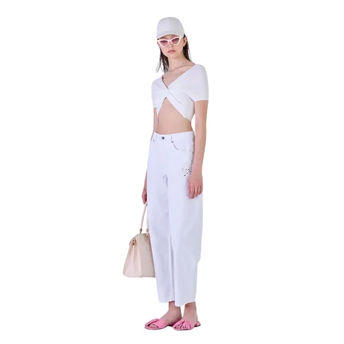 Jeans > Cropped Jeans - - Silvian Heach - Modalova