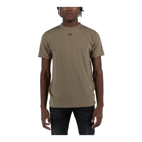 Tops > T-Shirts - - Off White - Modalova