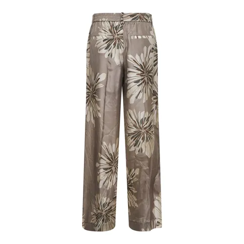 Trousers > Wide Trousers - - Brunello Cucinelli - Modalova