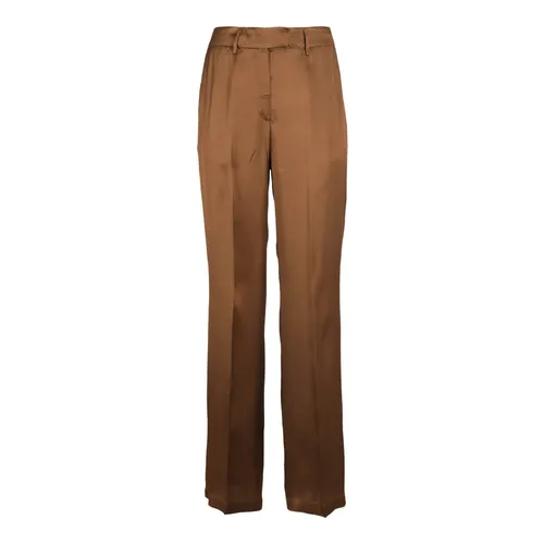 Trousers > Straight Trousers - - Semicouture - Modalova