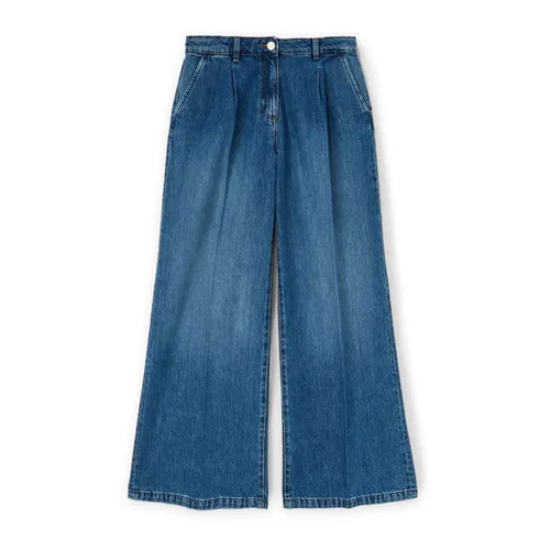 Jeans > Wide Jeans - - Motivi - Modalova