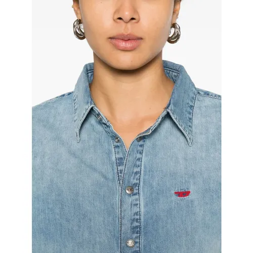 Blouses & Shirts > Denim Shirts - - Diesel - Modalova