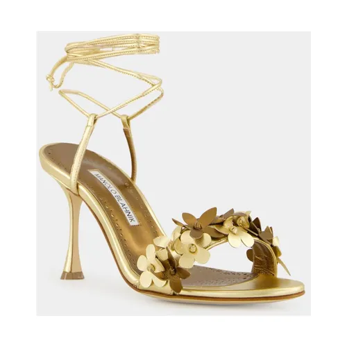 Shoes > Sandals > High Heel Sandals - - Manolo Blahnik - Modalova
