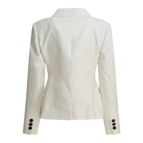 Jackets > Blazers - - Sandbeige - Modalova