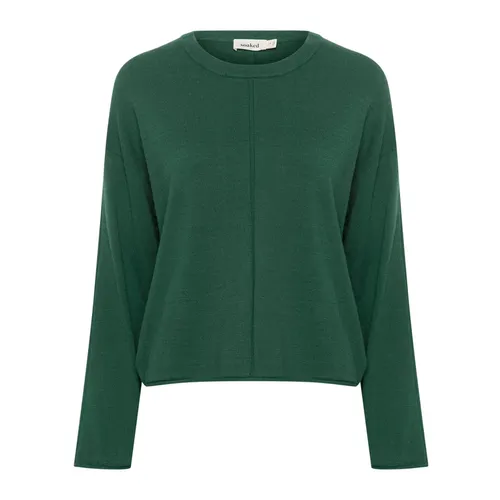 Knitwear > Round-neck Knitwear - - Soaked in Luxury - Modalova