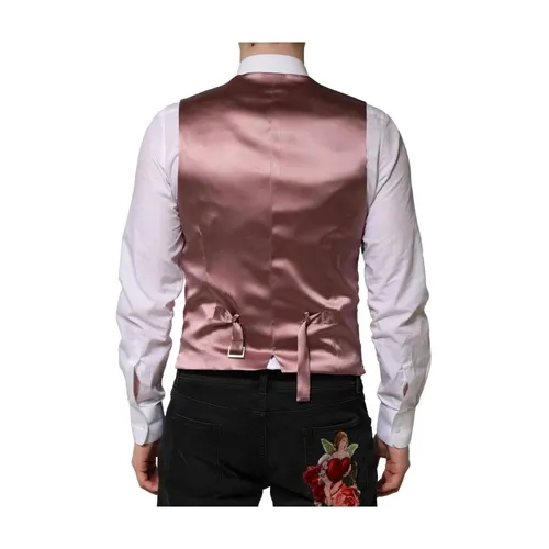 Suits > Suit Vests - - Dolce & Gabbana - Modalova
