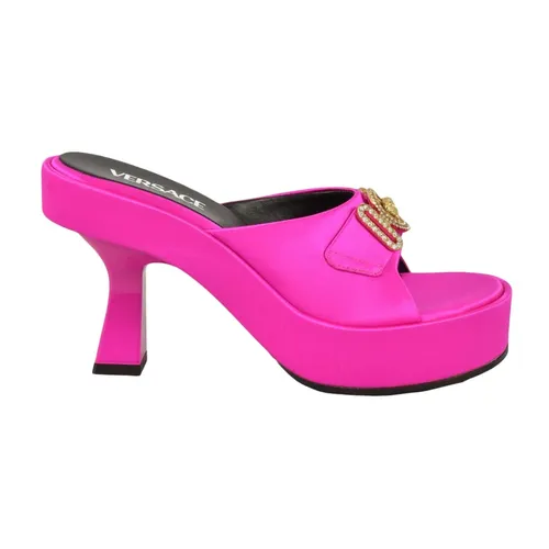 Shoes > Heels > Heeled Mules - - Versace - Modalova