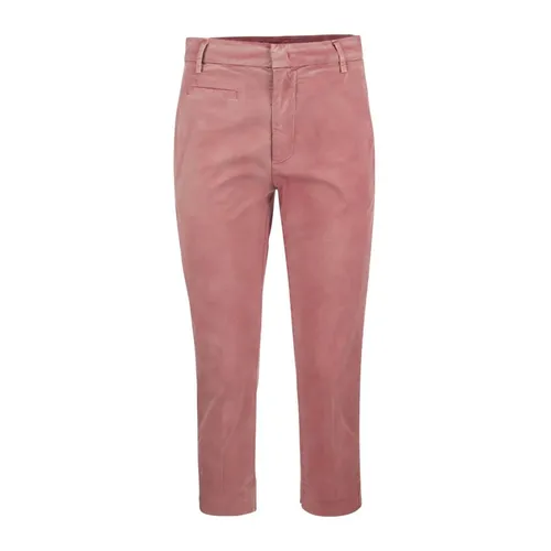 Trousers > Cropped Trousers - - Dondup - Modalova
