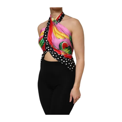 Tops > Sleeveless Tops - - Dolce & Gabbana - Modalova